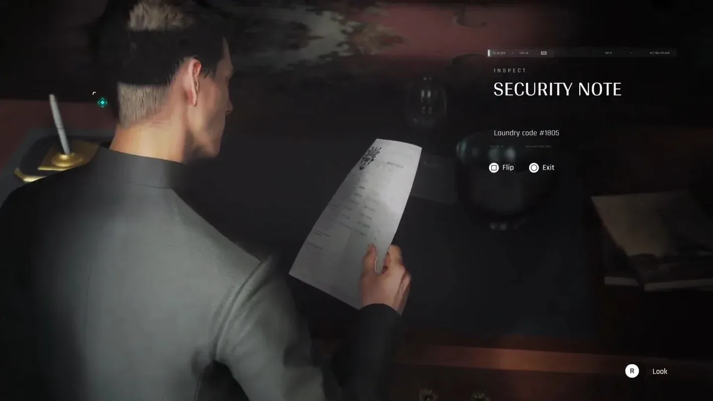 Locker room note location