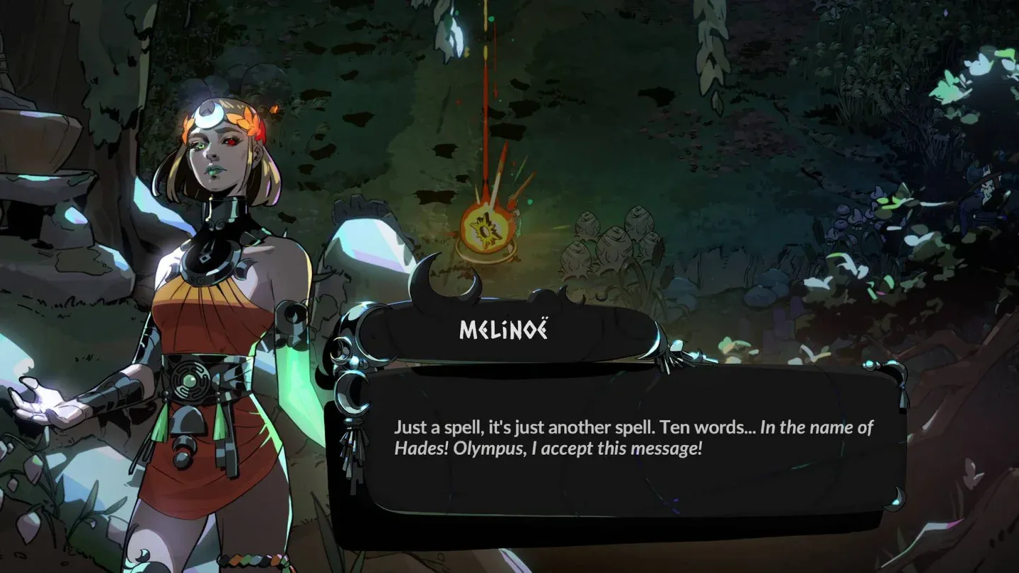Boon selection in Hades II