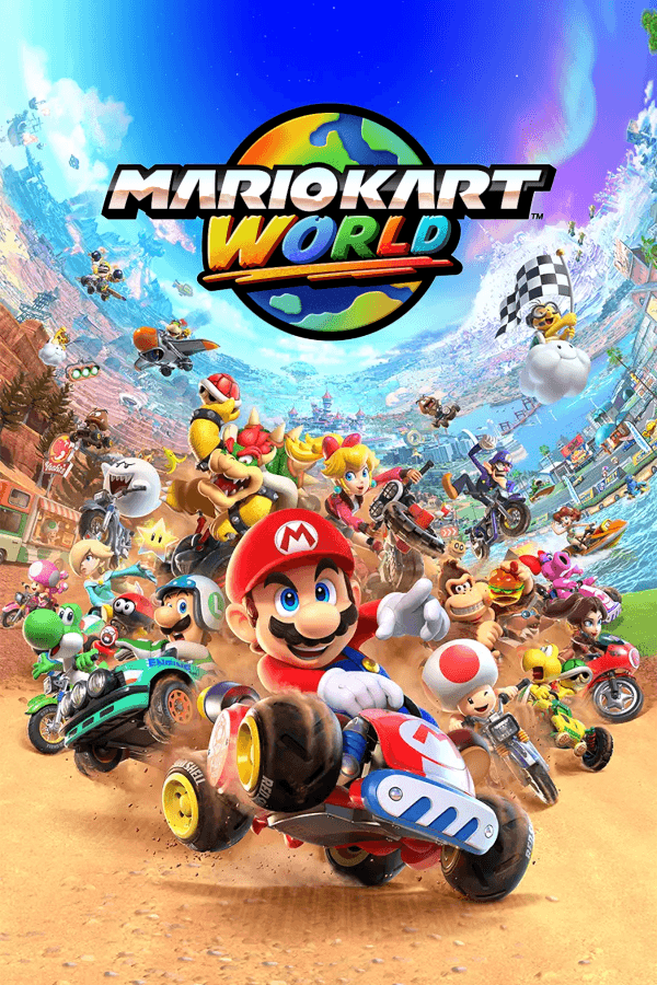 MARIOKART WORLD マリオカートワールド ソフト Free Shipping! Nintendo Mario Kart World U S Version Race