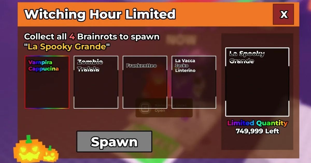 Steal a Brainrot Guide: How to Get La Spooky Grande | GAMES.GG