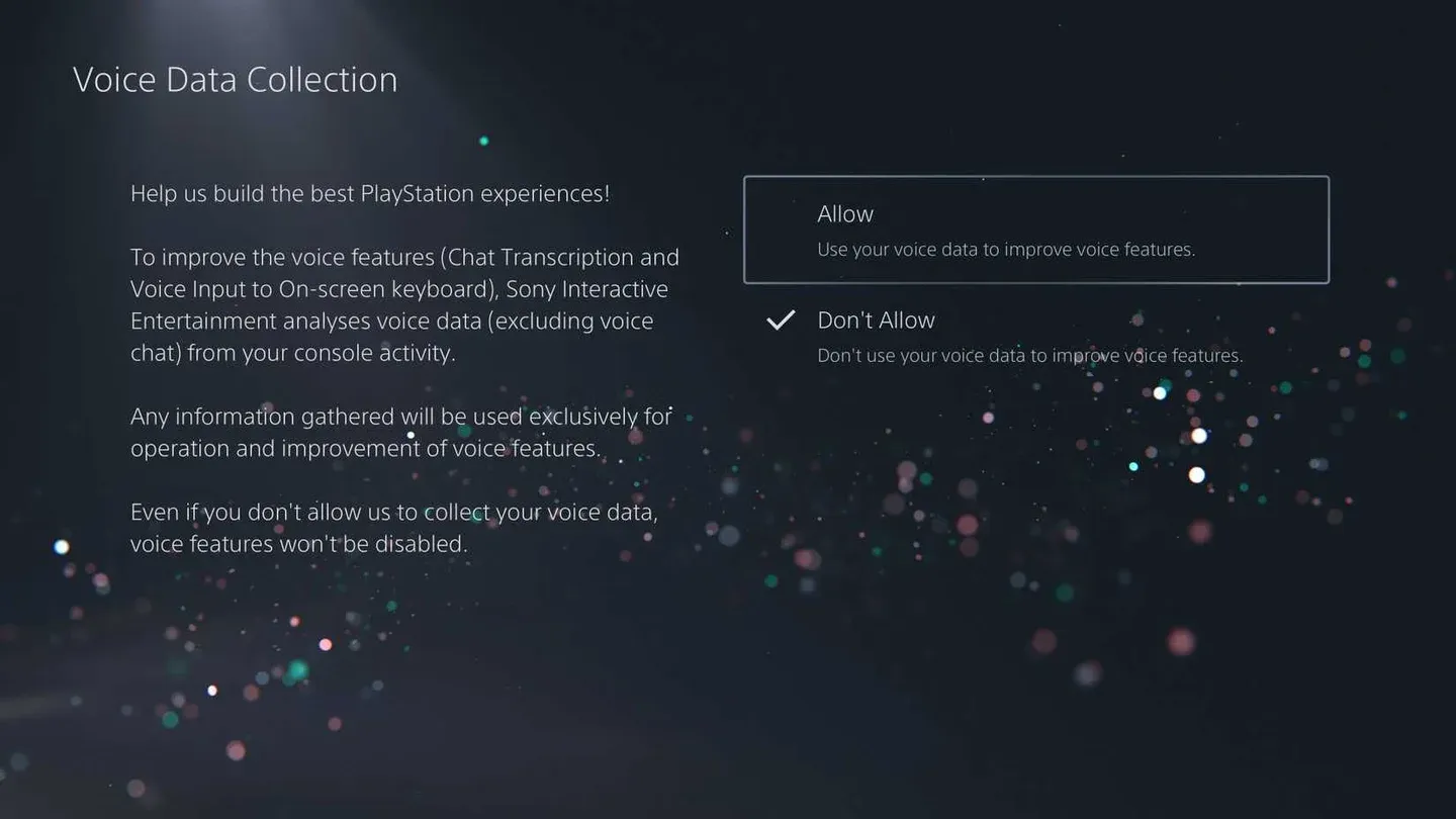 PSN privacy settings overview