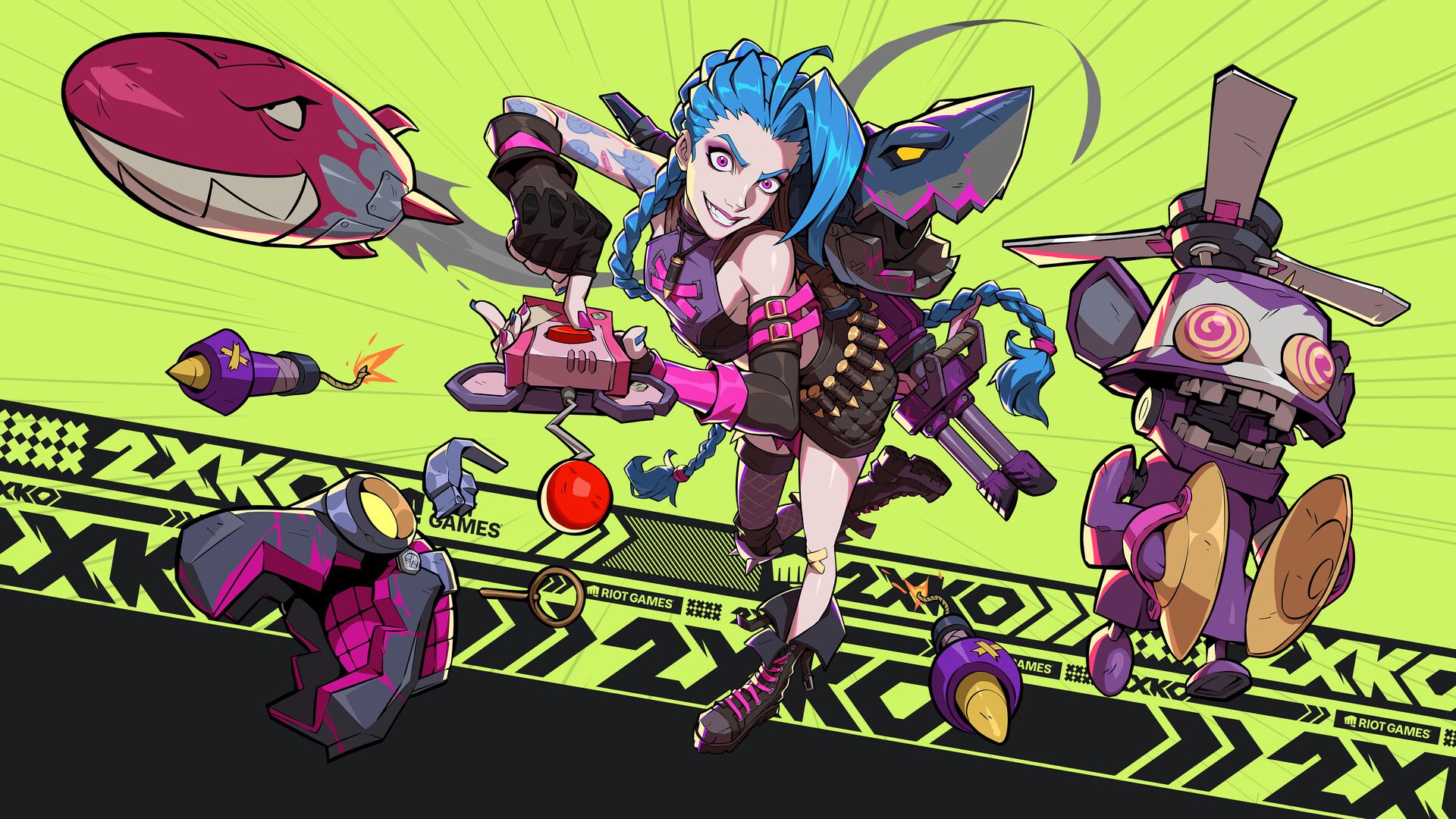 2XKO チャンピオンガイド：Jinx | GAMES.GG