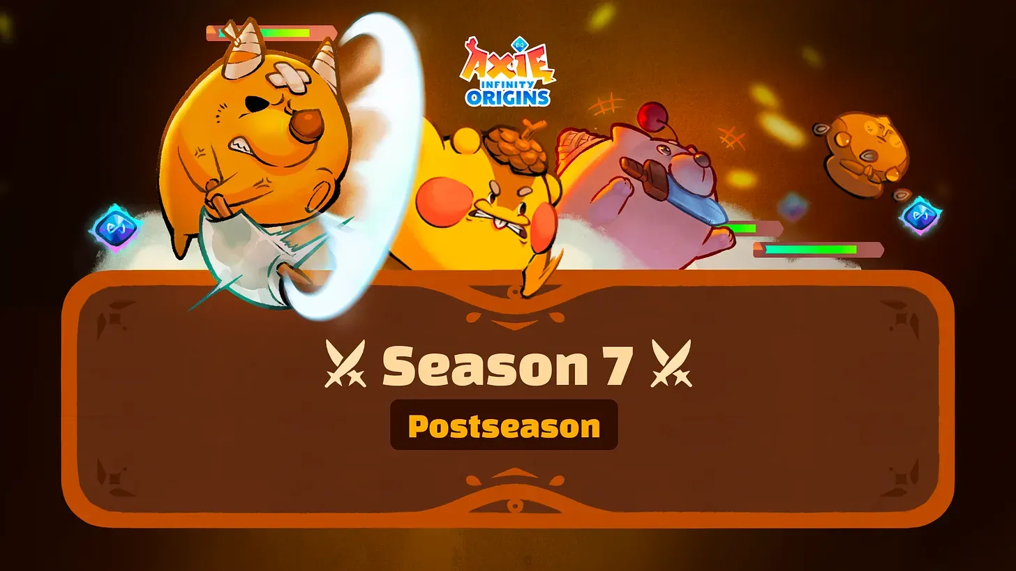 Axie Origins Season 7 Postseason Begins image