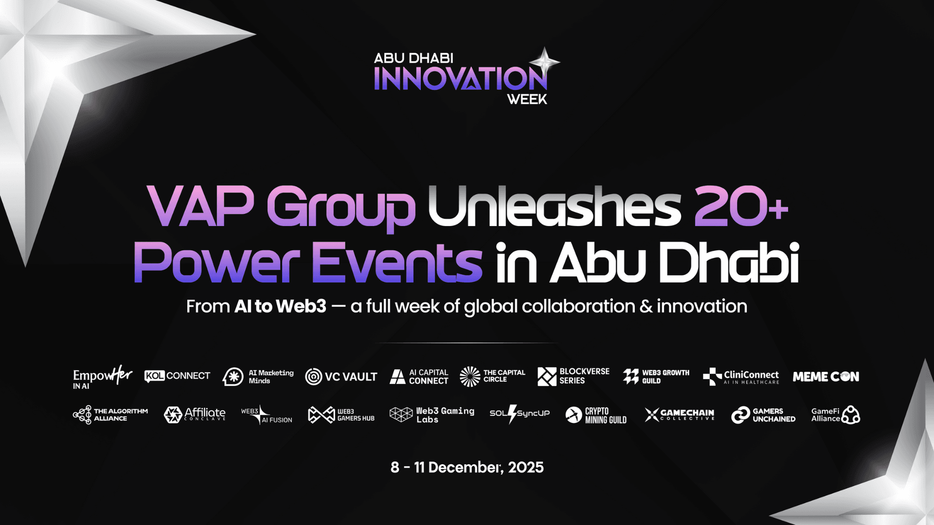 Abu Dhabi Innovation Week 2025 주요 정보 image