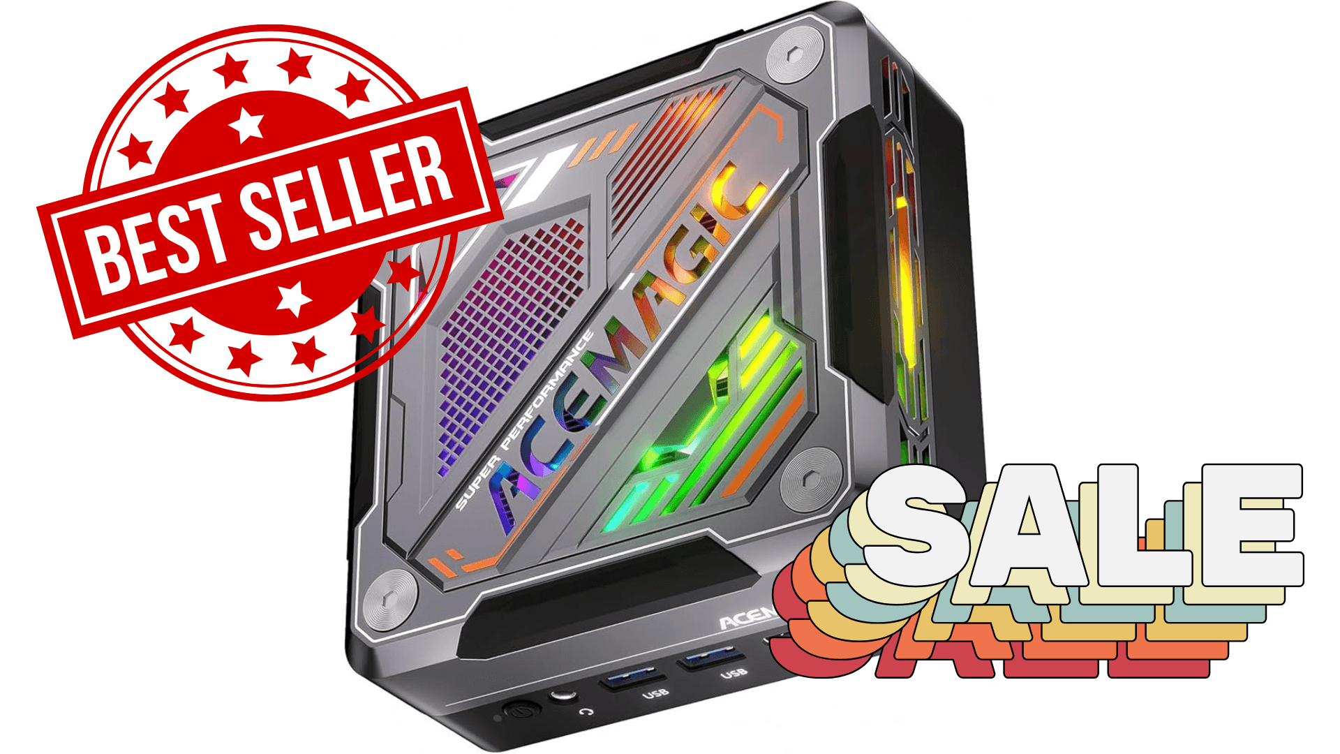 Oferta de PC Gaming Mini Acemagician en Amazon image