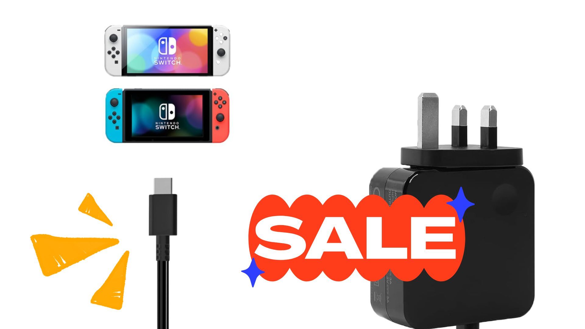 Amazon reduziert Preis für 45W Nintendo Switch Ladegerät image