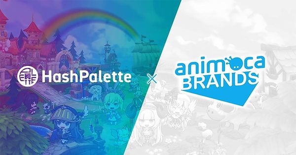 شراكة Animoca Brands Japan مع HashPalette image