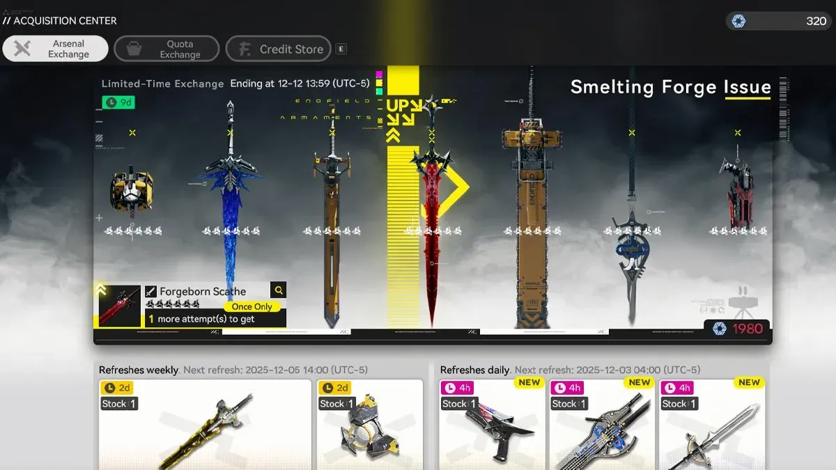 Arknights: Endfield: Daftar Senjata Terbaik Tiap Kelas Operator