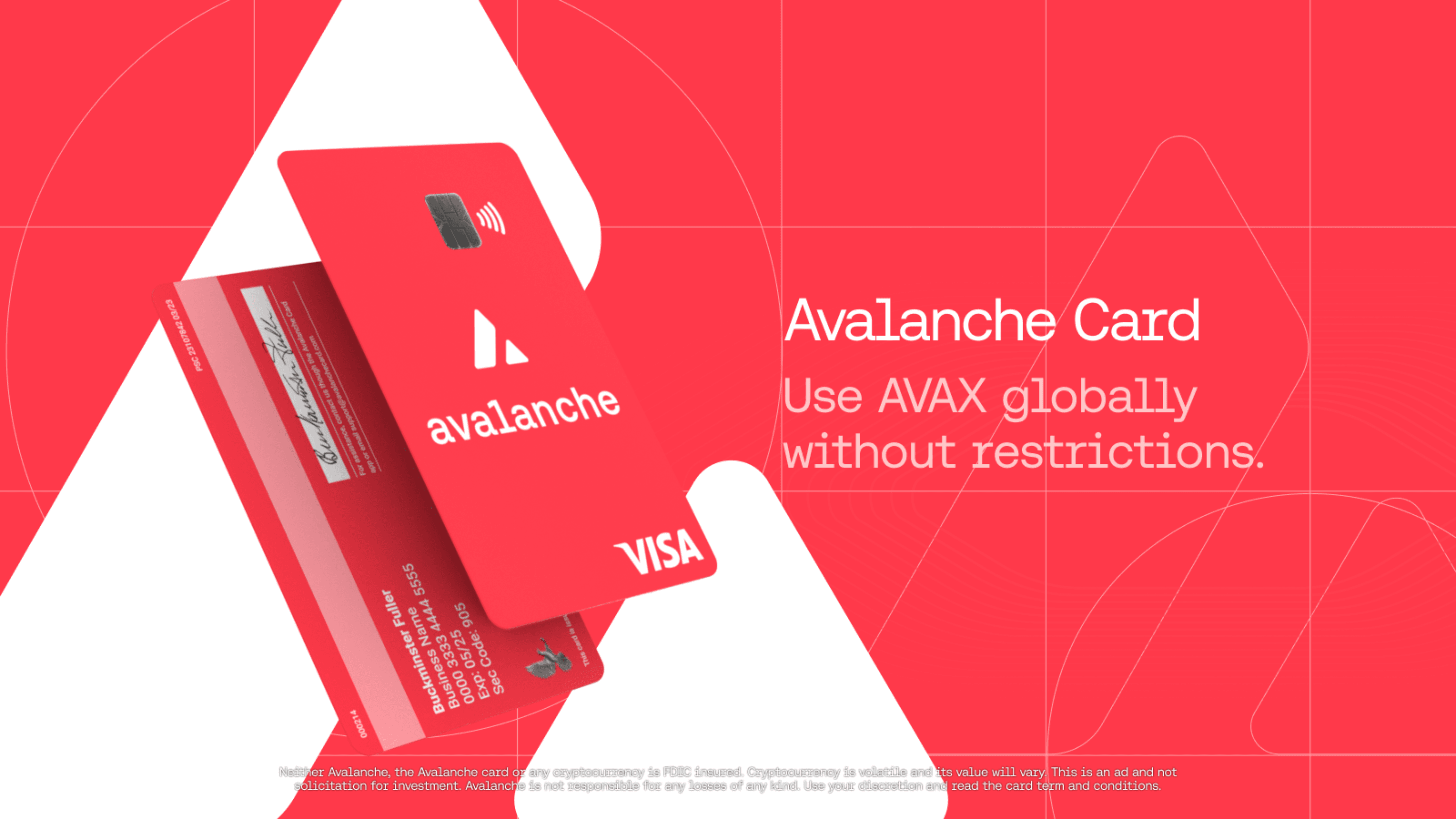 Запуск Avalanche Card расширяет повседневное использование криптовалют image
