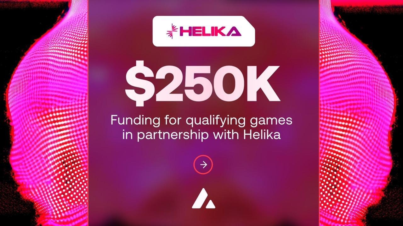 Avalanche и Helika запускают Web3-акселератор для игр на $250 тыс. image