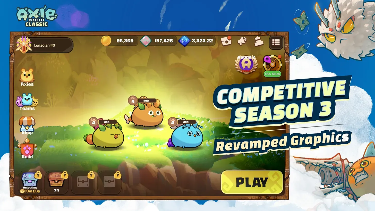 Axie Classic Competitive Season 3: प्रमुख अपडेट
