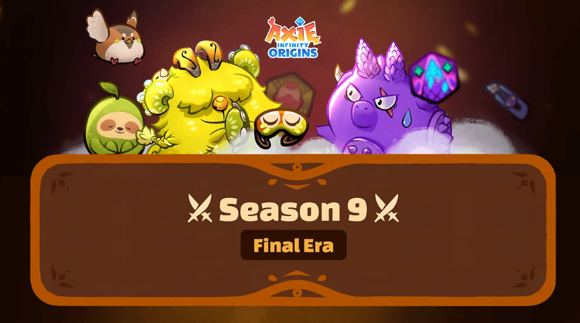 Axie Infinity Origins S9 Final Era with 28.4K AXS Rewards image