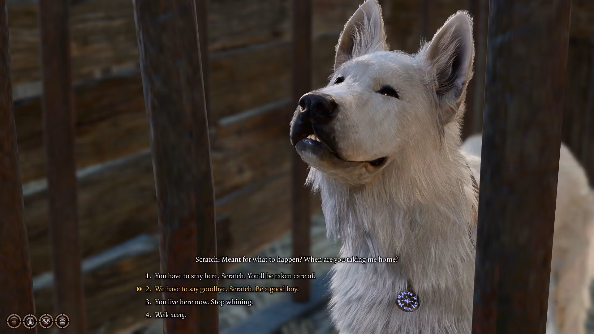 Baldur’s Gate 3, you can adopt Scratch