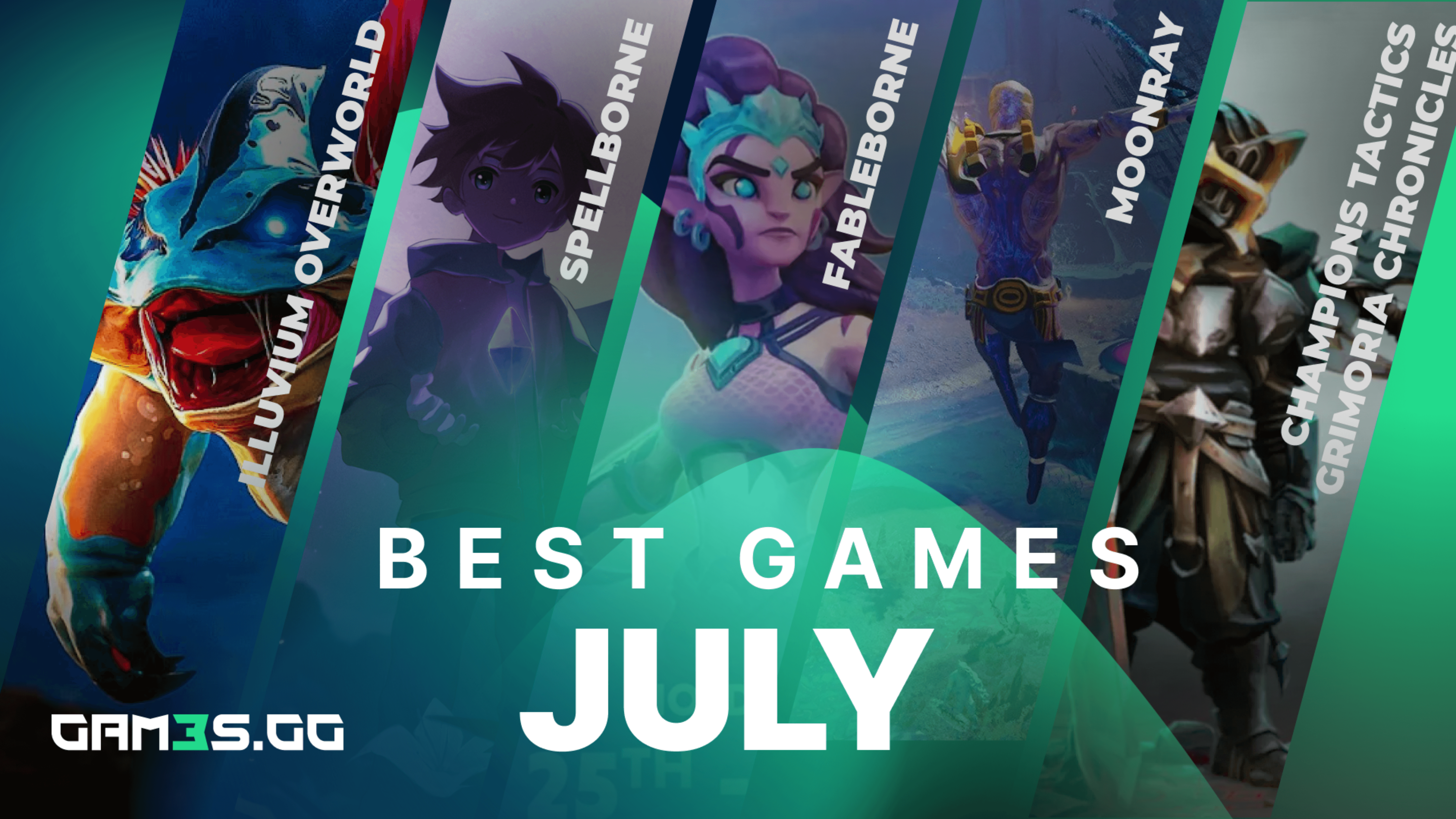 Top 5 NFT-Spiele im Juli 2024 image