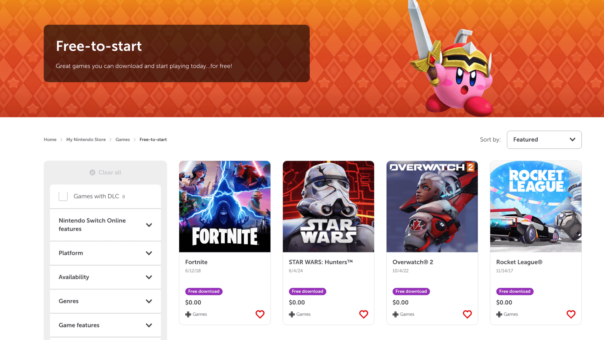 最佳免费Nintendo Switch游戏 image