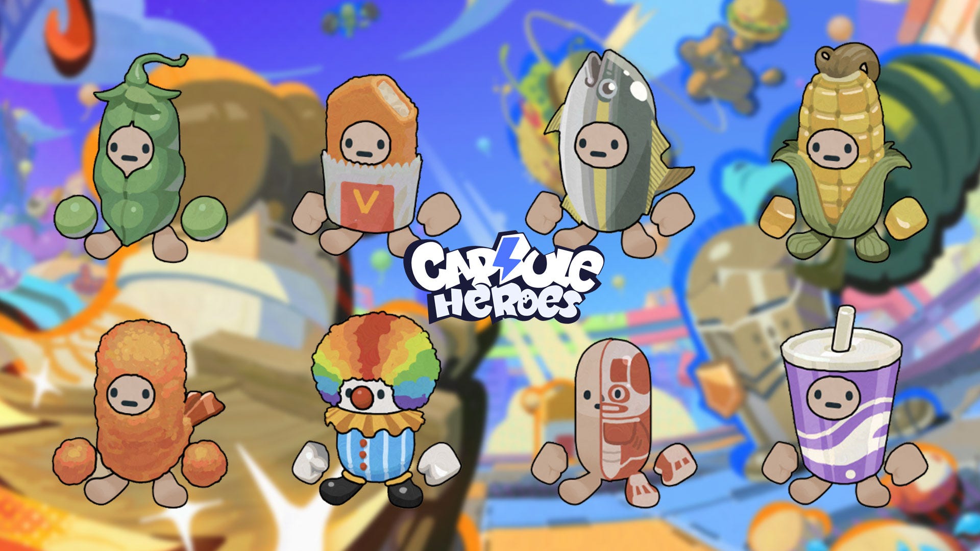 Capsule Heroes Kripto Oyunu | Oyna ve Kazan | GAMES.GG