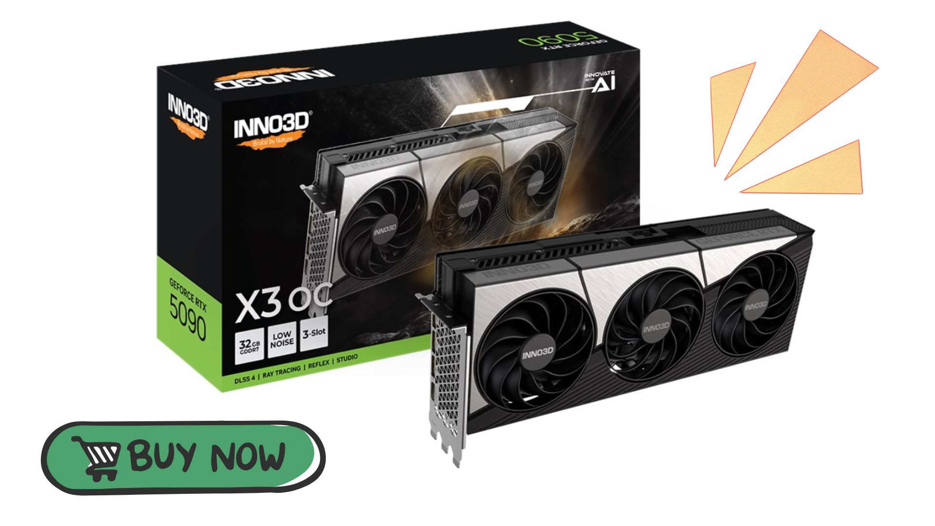 การ์ดจอ GeForce RTX 5090 ราคาถูกที่สุดใน UK image