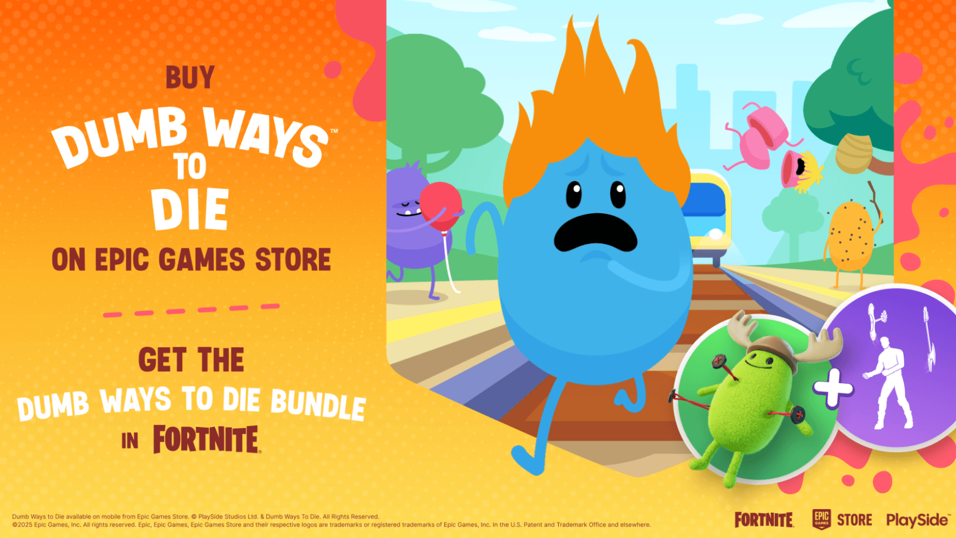 Dumb Ways to Die 新Fortniteバンドル image