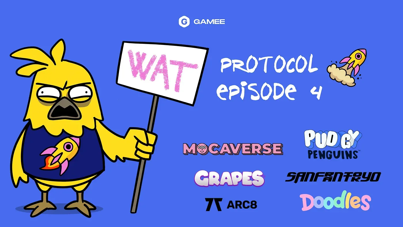 Ganhe WatPoints Agora no Wat Protocol da Gamee