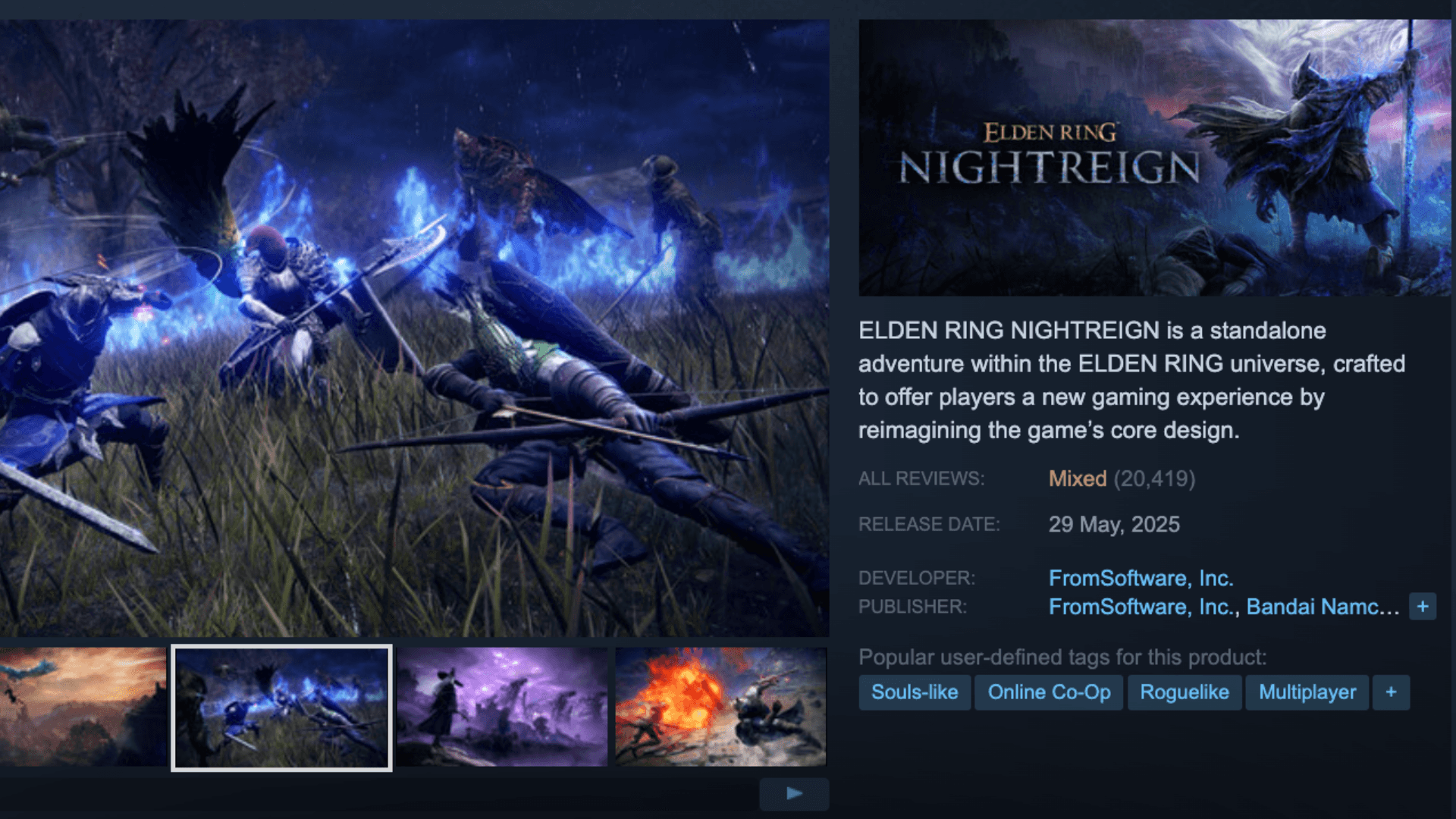 Elden Ring Nightreign Hits 2M Sales in 24 Hours image