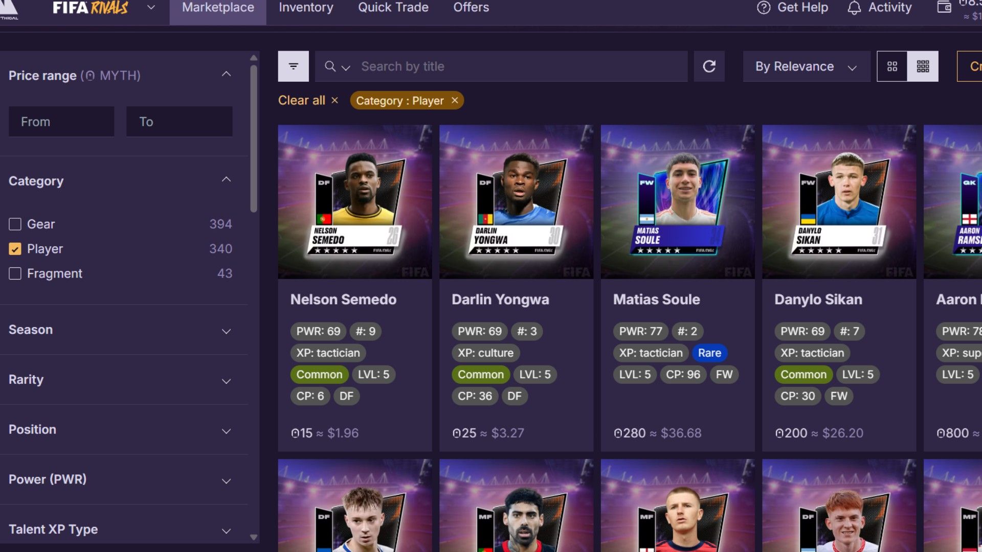 Guía de FIFA Rivals: Vender y retirar tarjetas de jugador | GAMES.GG