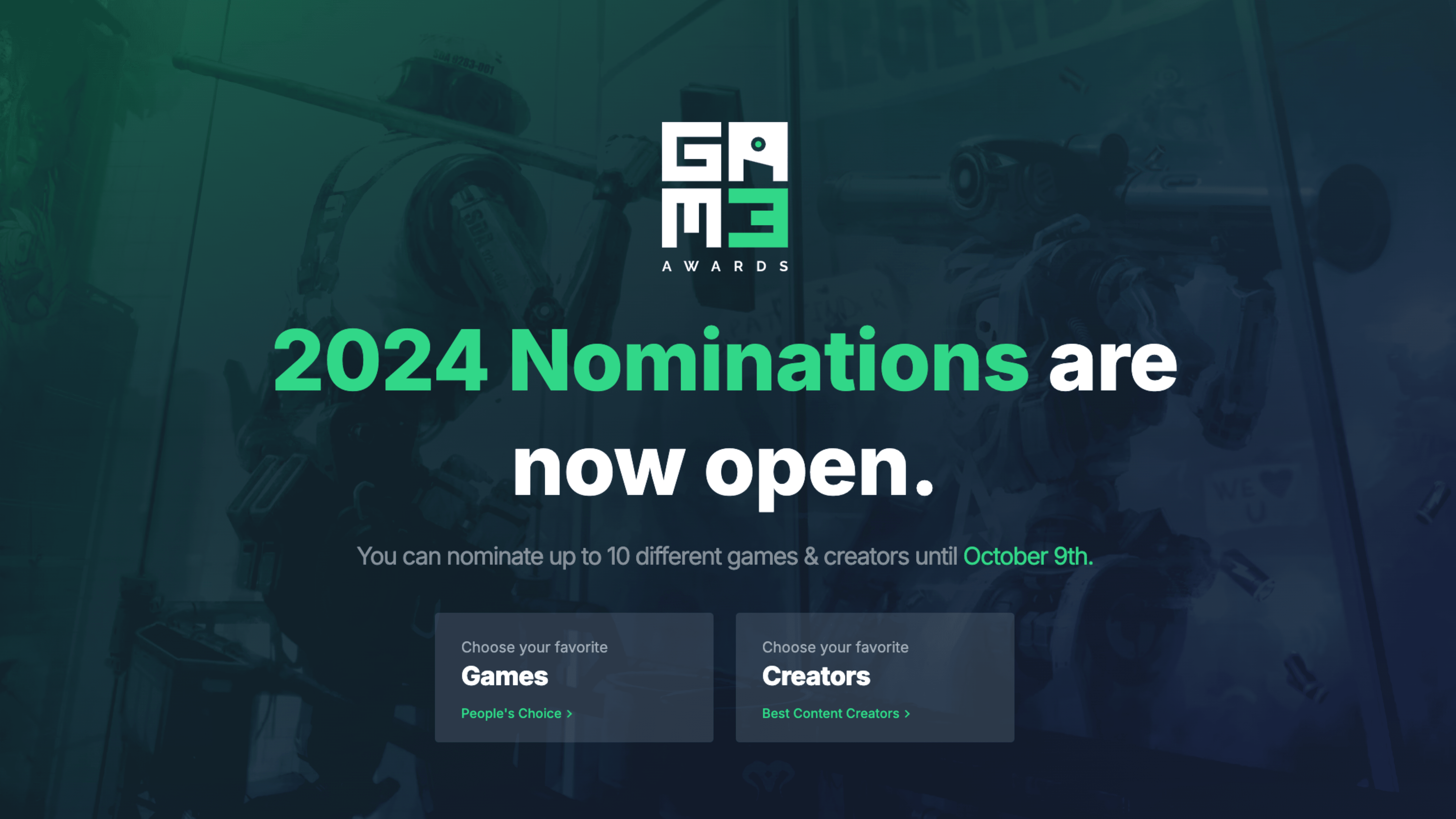 GAM3 Awards 2024提名流程 image