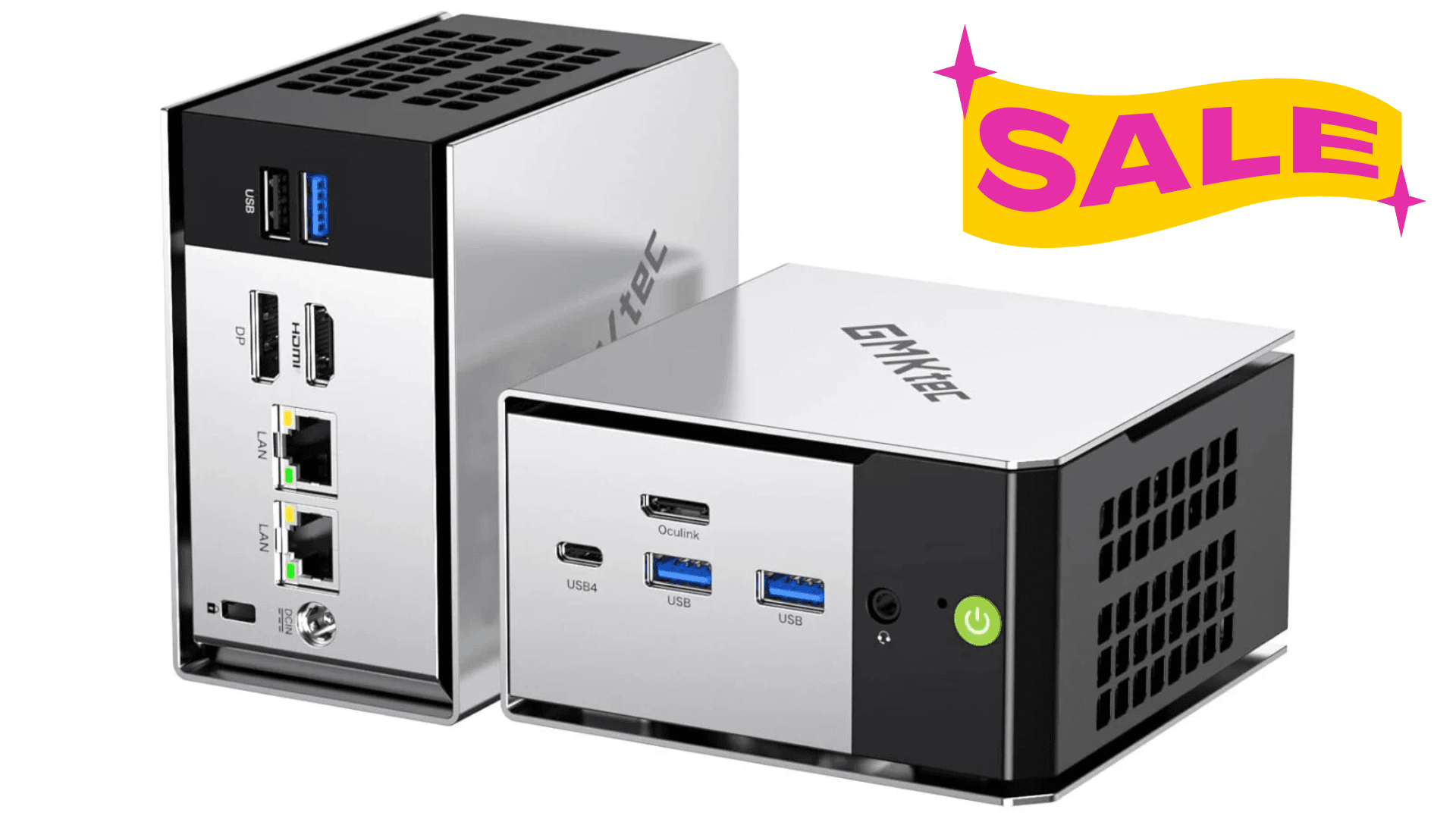 GMKtec Mini Gaming PC AMD Ryzen PRO Kini $360 image