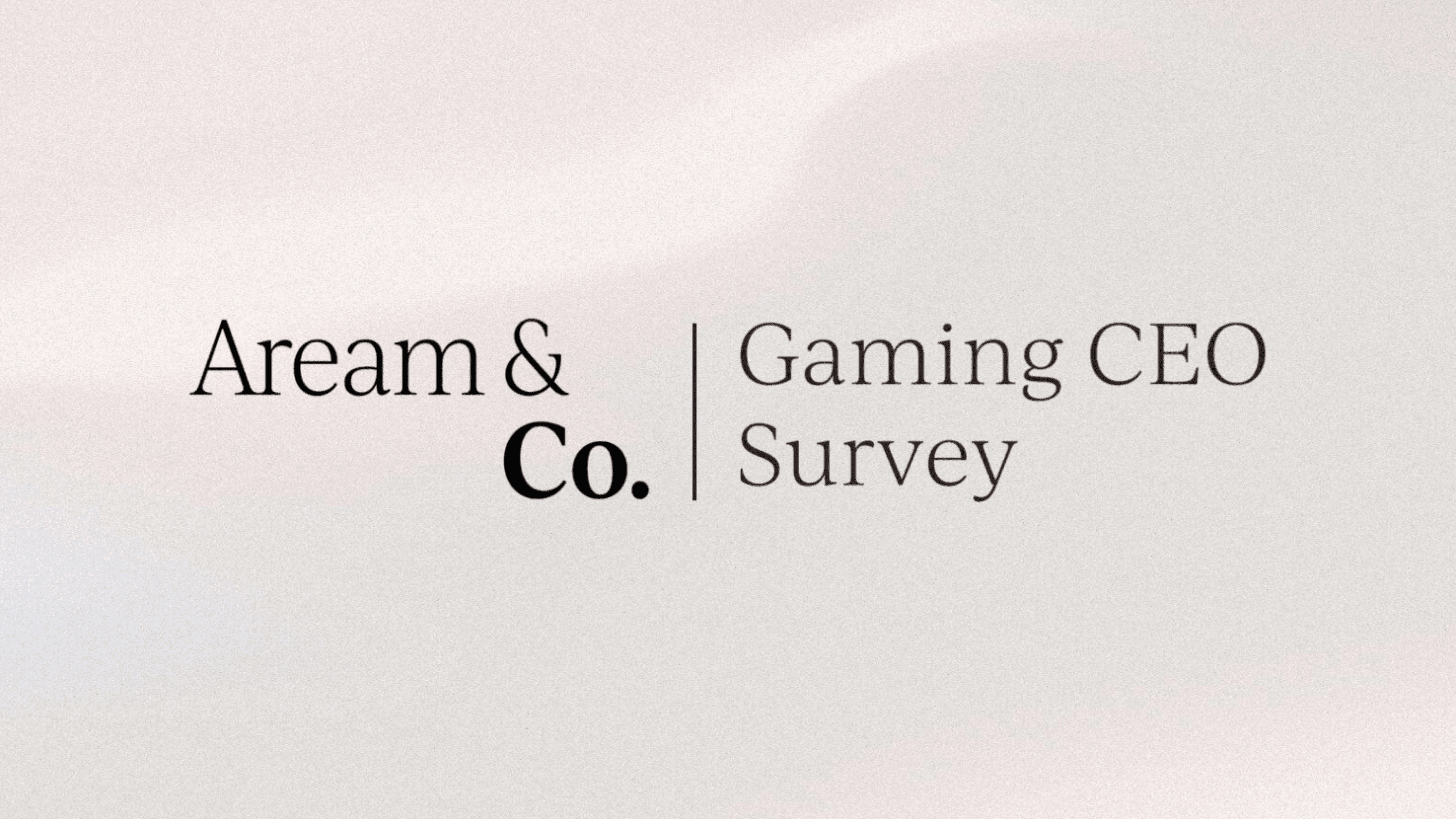 2025 Oyun Sektörü Trendleri: Aream & Co'dan Önemli Bilgiler image