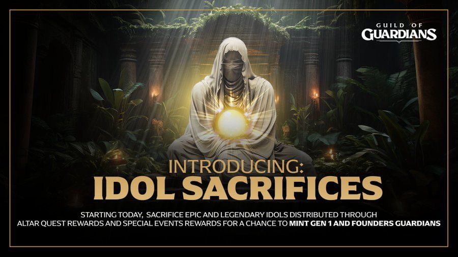Guild of Guardians के नए अपडेट में Idol Sacrifices पेश किए गए image