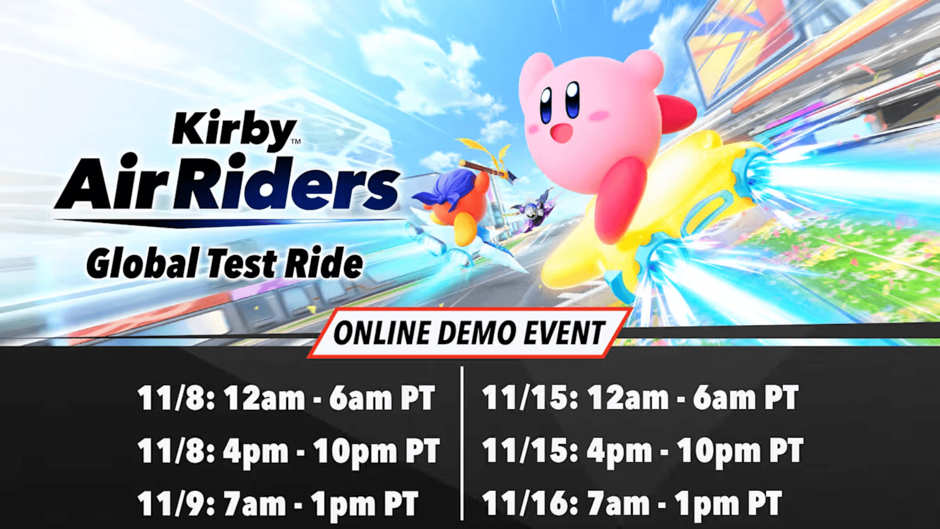 Kirby Air Riders Free Demo Available Now | GAMES.GG