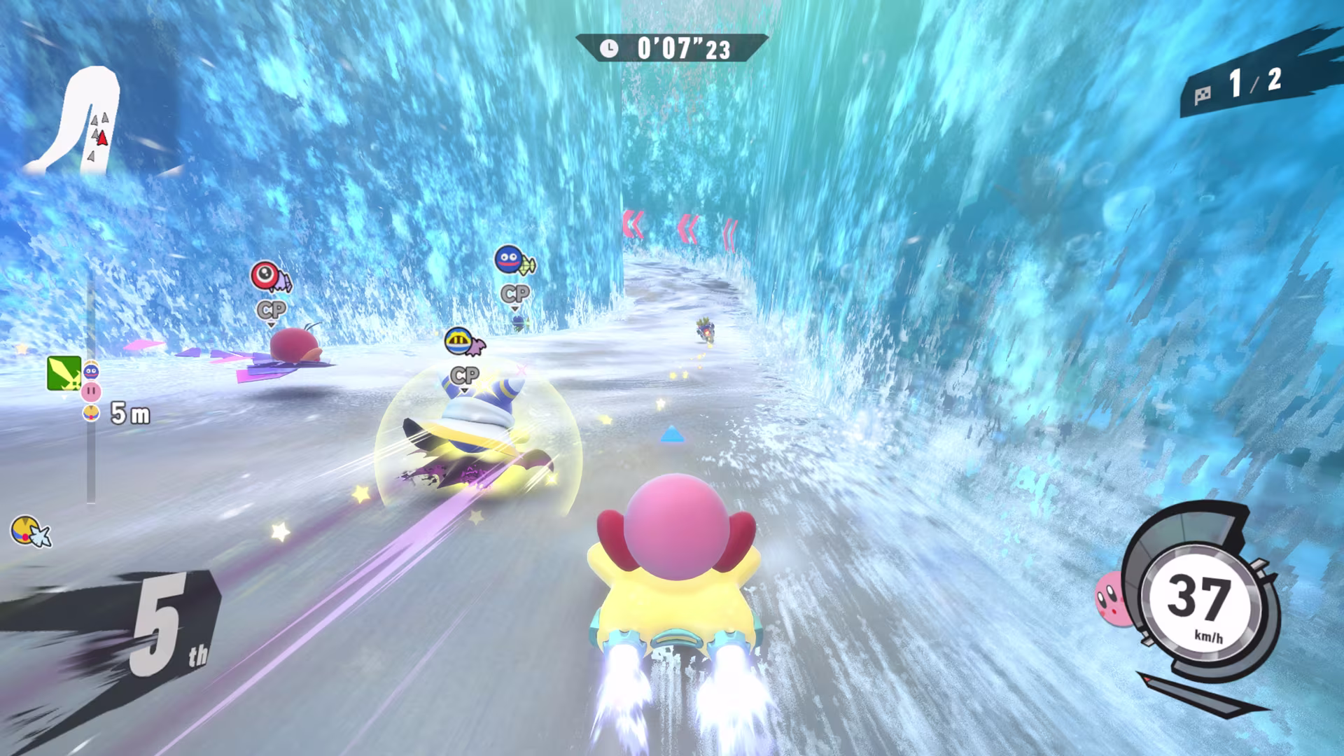 Kirby air riders game image1.avif