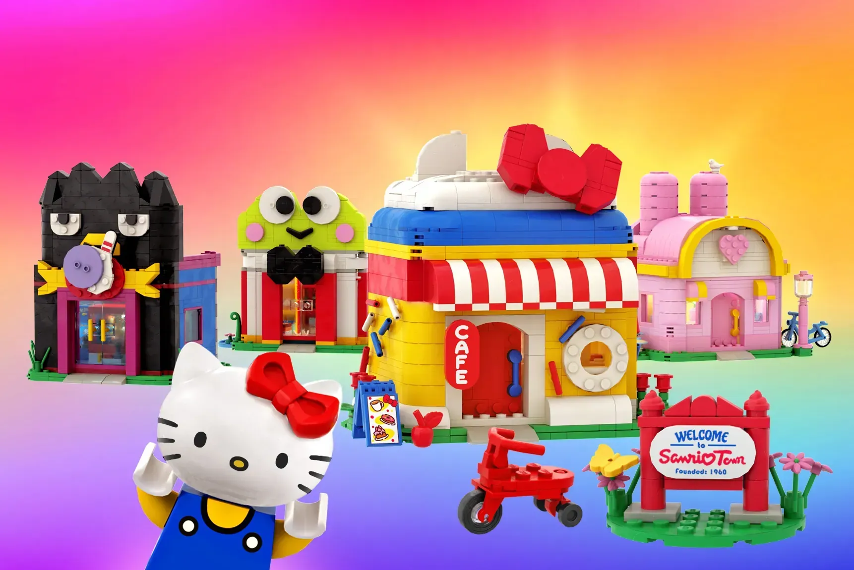 Lego and Sanrio Team Up for Hello Kitty Sets Arriving in 2027