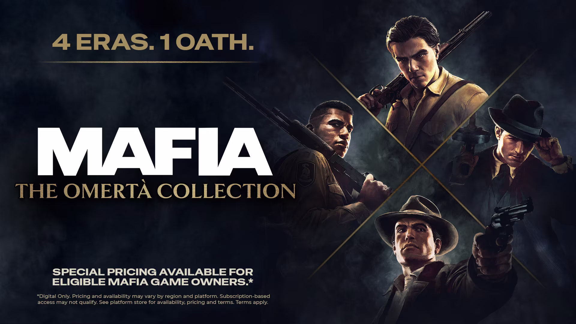 Mafia: The Omertà Collection Announced With All Four Games