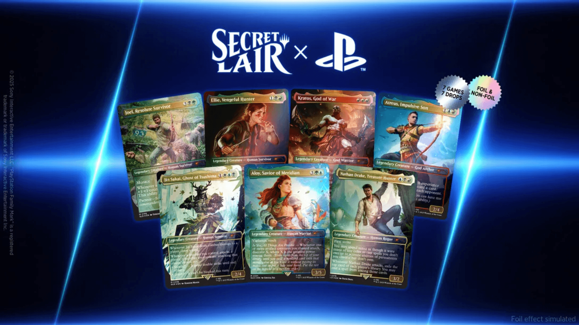 Magic: The Gathering Secret Lair x PlayStation image