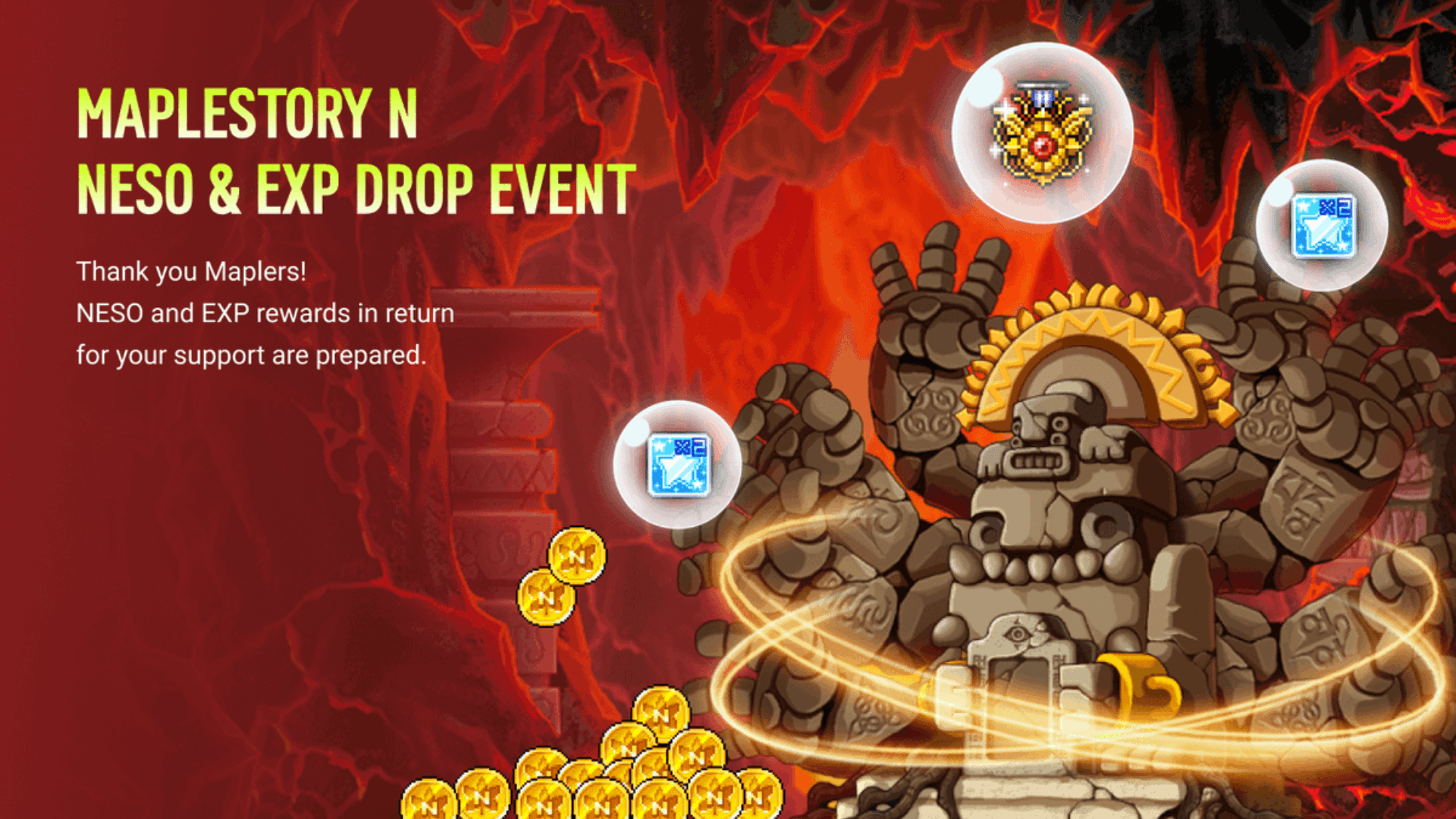 MapleStory N Launches Enhanced Reward Event | GAMES.GG