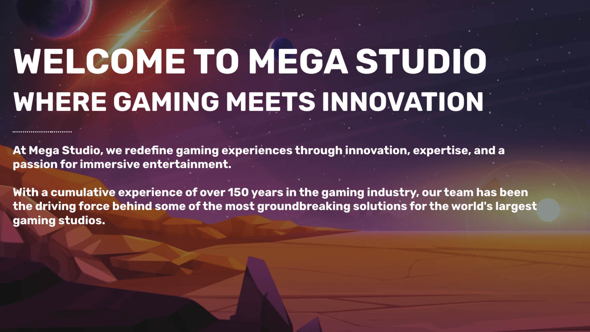 Mega Studio Closes Game Development Division | GAMES.GG