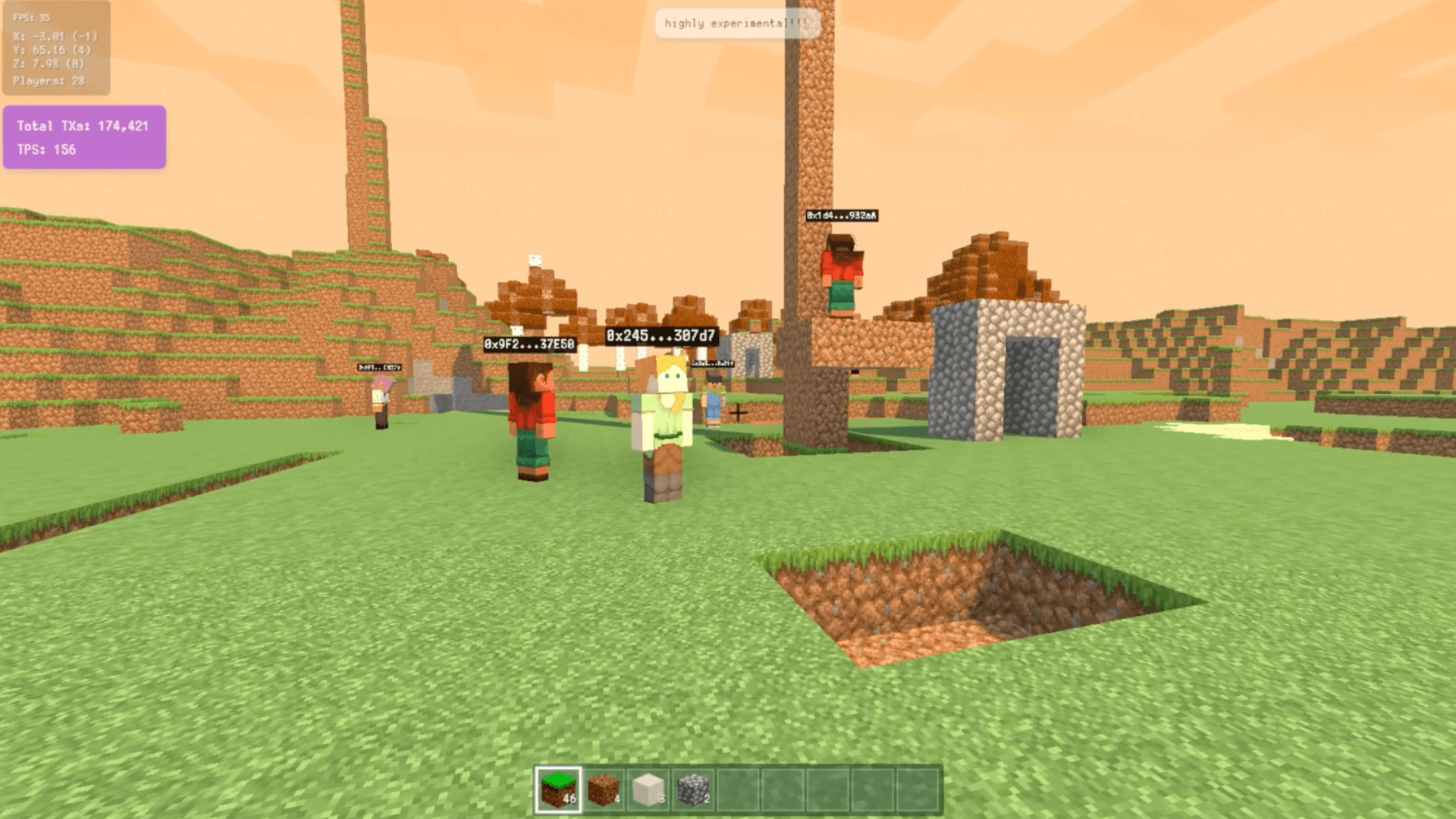 Nuevo MMO Sandbox Fully On-Chain en Somnia Testnet image