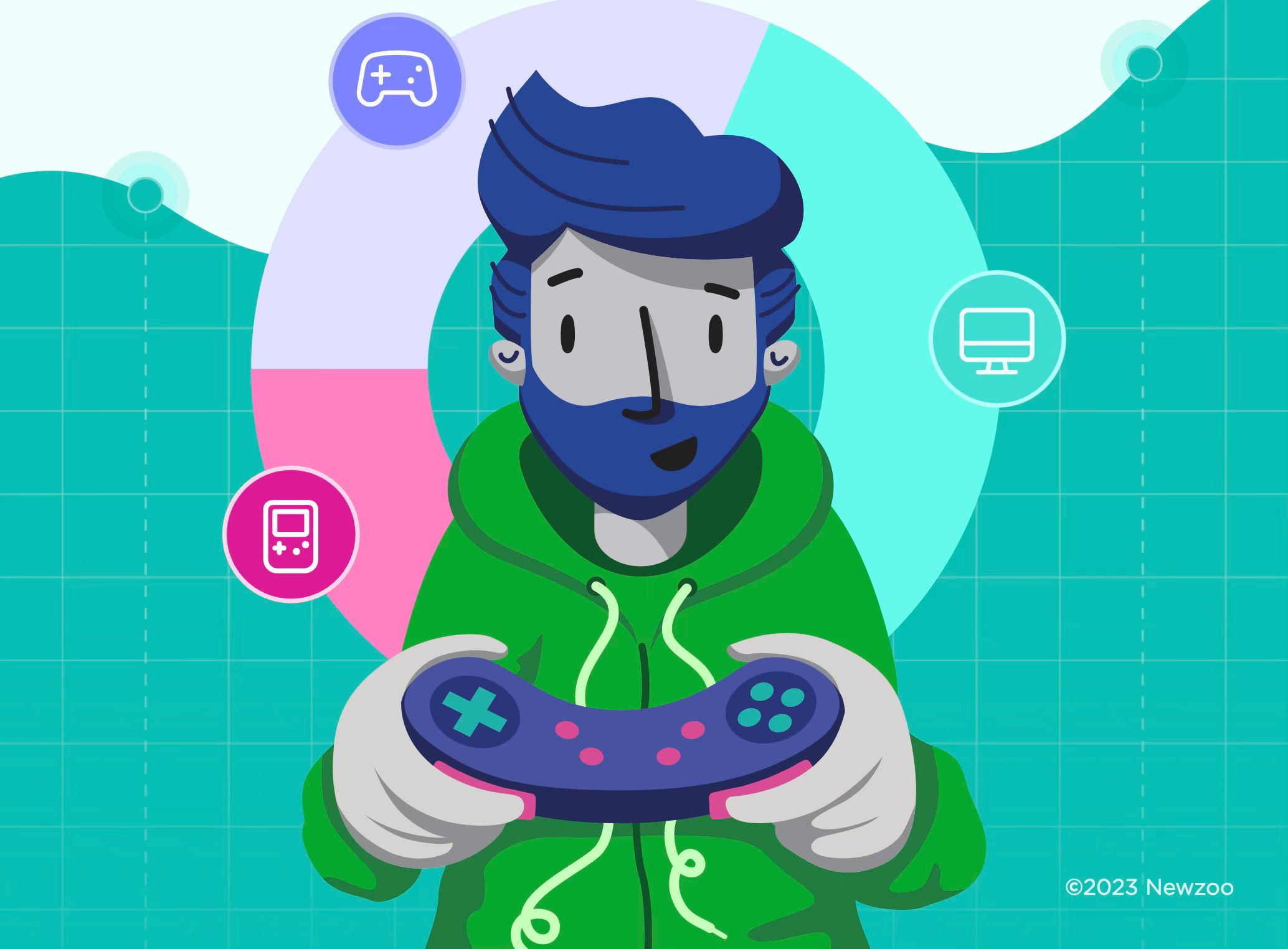 تقرير Newzoo: صناعة الألعاب تحقق إيرادات 187.7 مليار دولار image