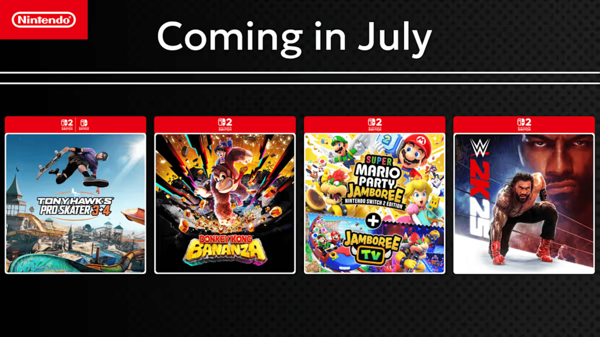New Nintendo Switch Games For July 2025 GAMES GG