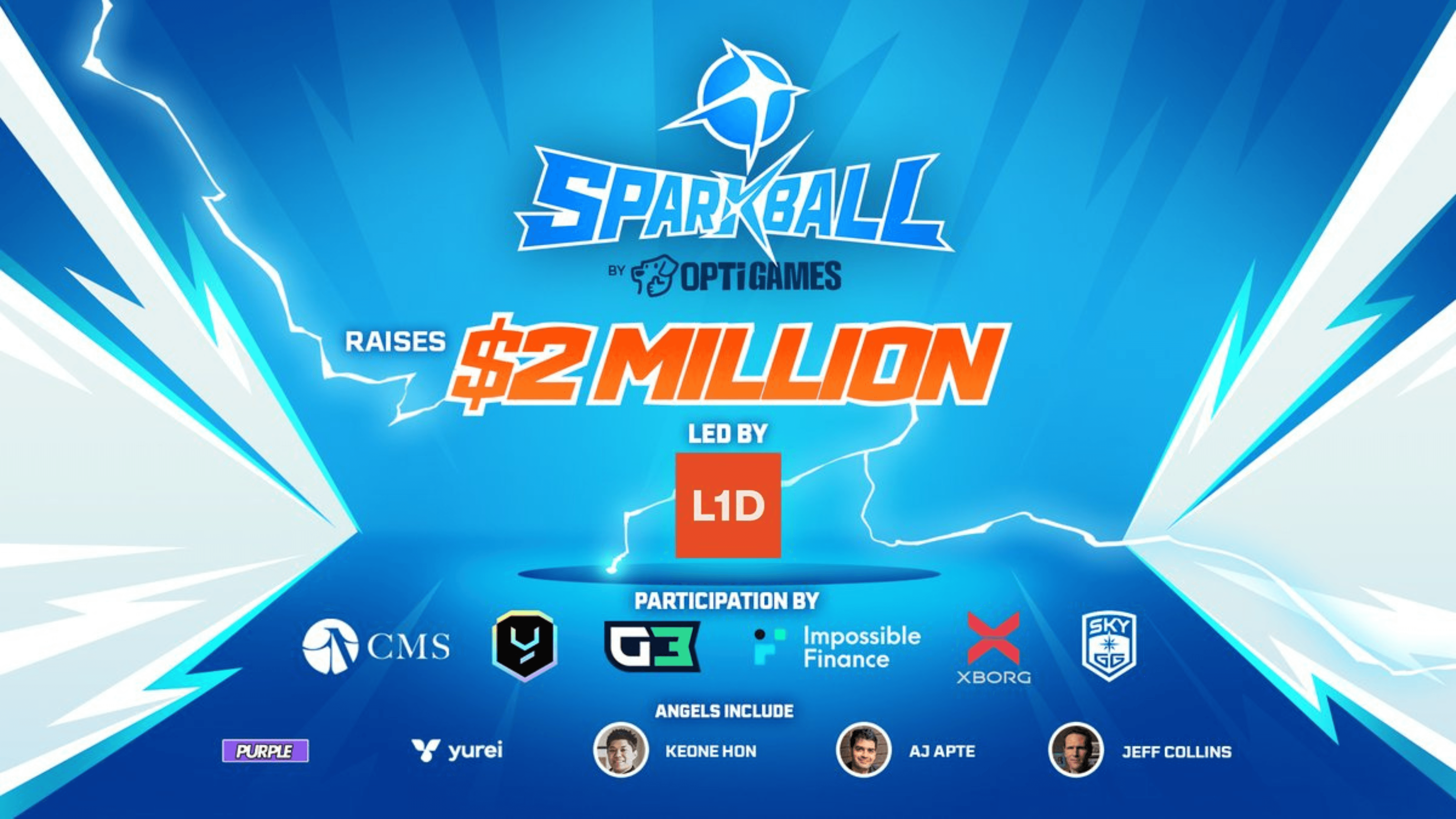 Opti Games Raih Pendanaan $2 Juta untuk Sparkball image