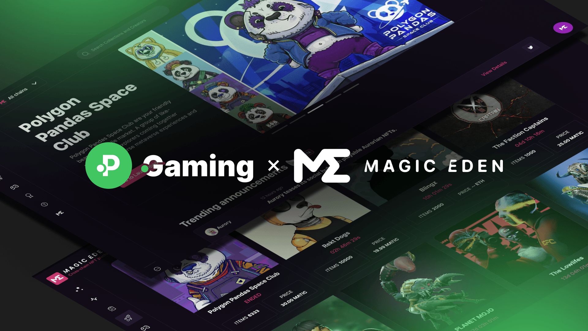 Polkastarter Gaming 與 Magic Eden 攜手推動 Web3 遊戲未來 image