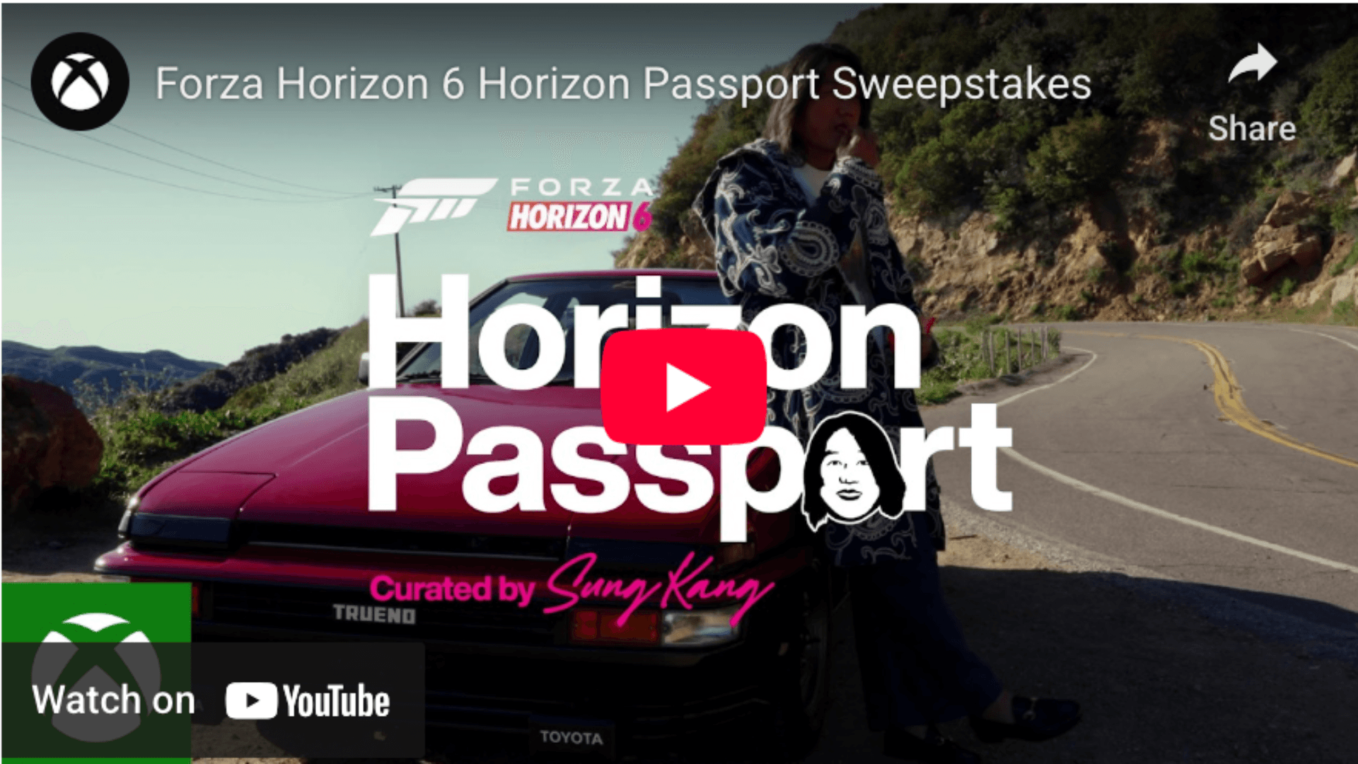 Forza Horizon 6 Japan Sweepstakes Curated by Sung Kang | GAMES.GG