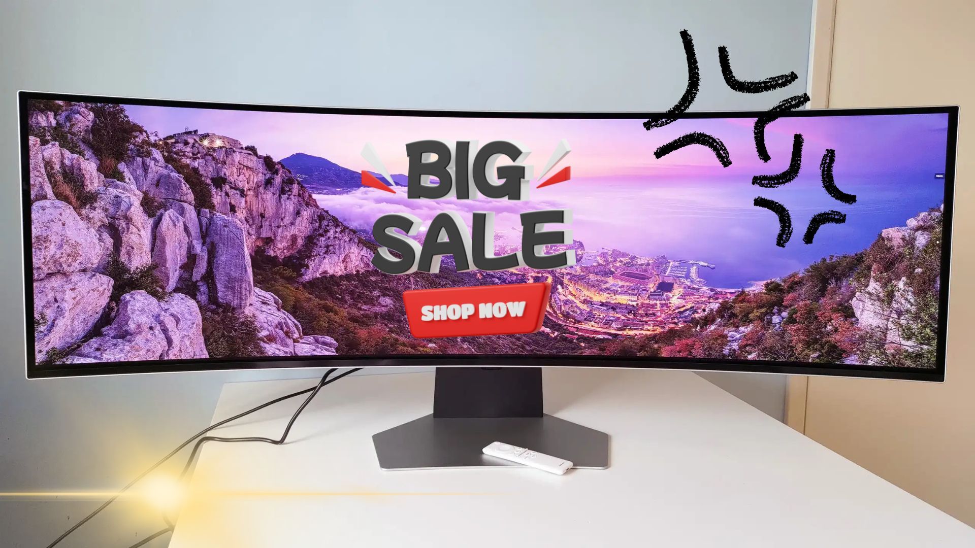 Samsung Odyssey OLED G9 49インチモニターが900ドルに | GAMES.GG