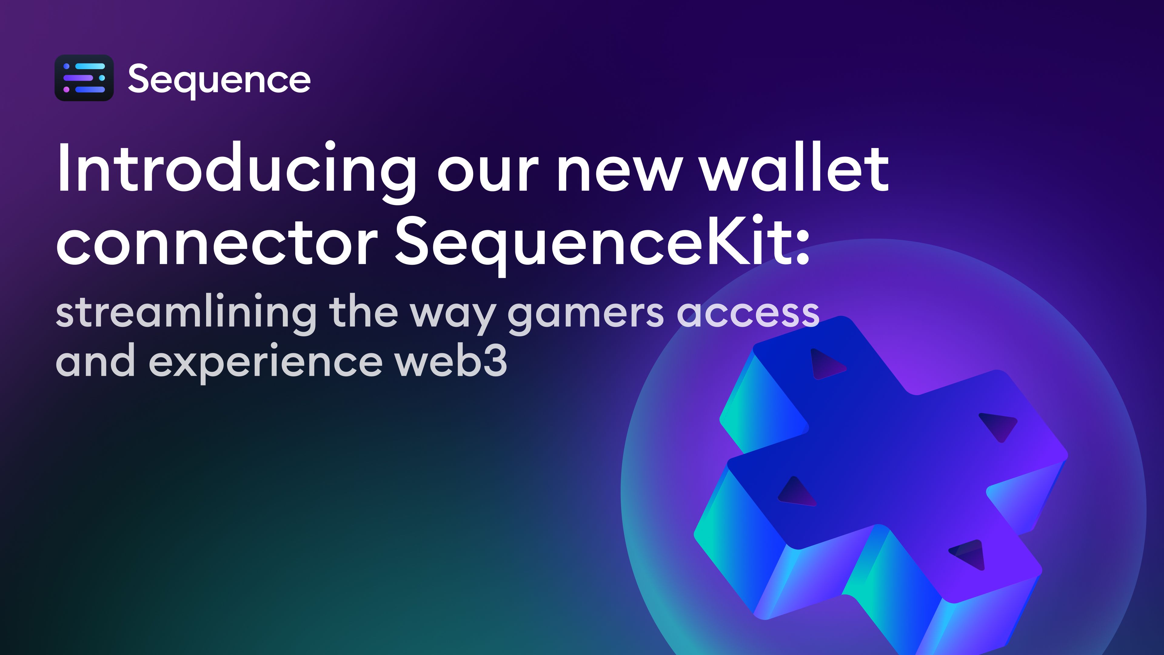 Sequence dévoile SequenceKit, son nouveau connecteur de portefeuille Web3 image