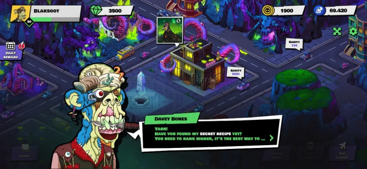 Serum City Launches, Offering Exclusive Gameplay for NFT Holders