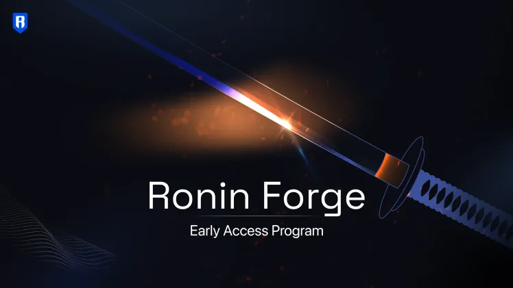 Sky Mavis New Ronin Forge Program with $50k Grant