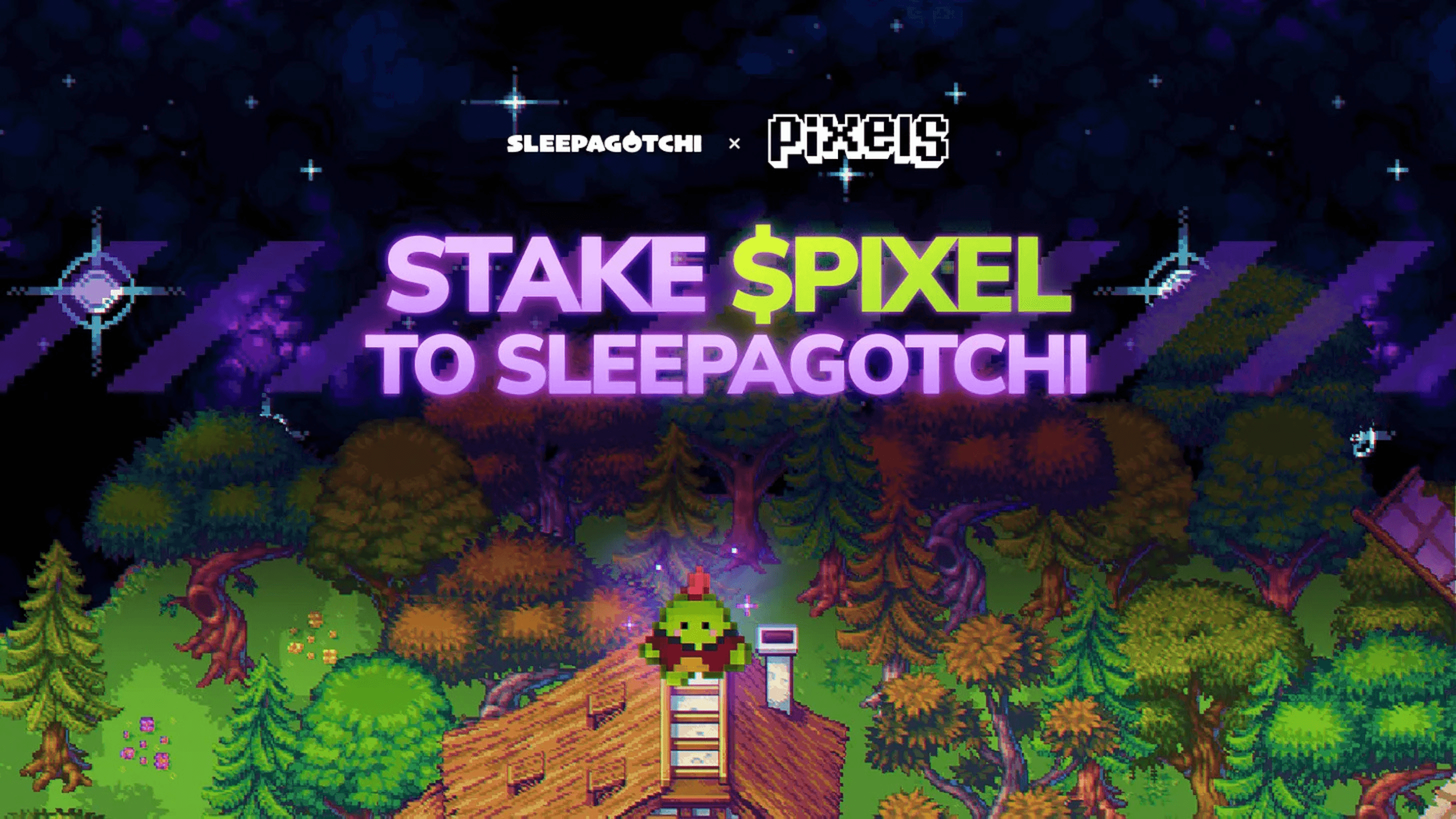 Sleepagotchi Pixels partnership Solana ecosystem