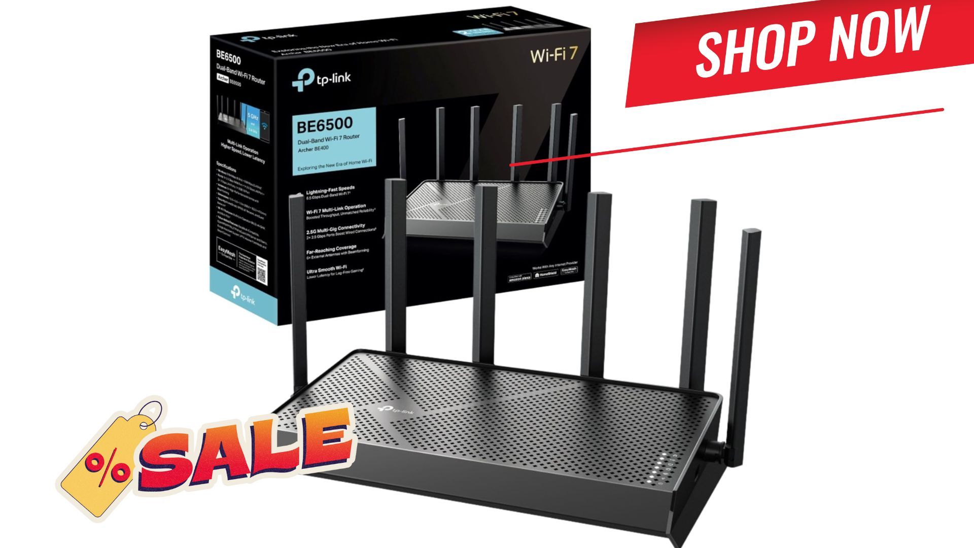 TP-Link Archer BE6500 Wi-Fi 7 ルーターがお買い得！ | GAMES.GG
