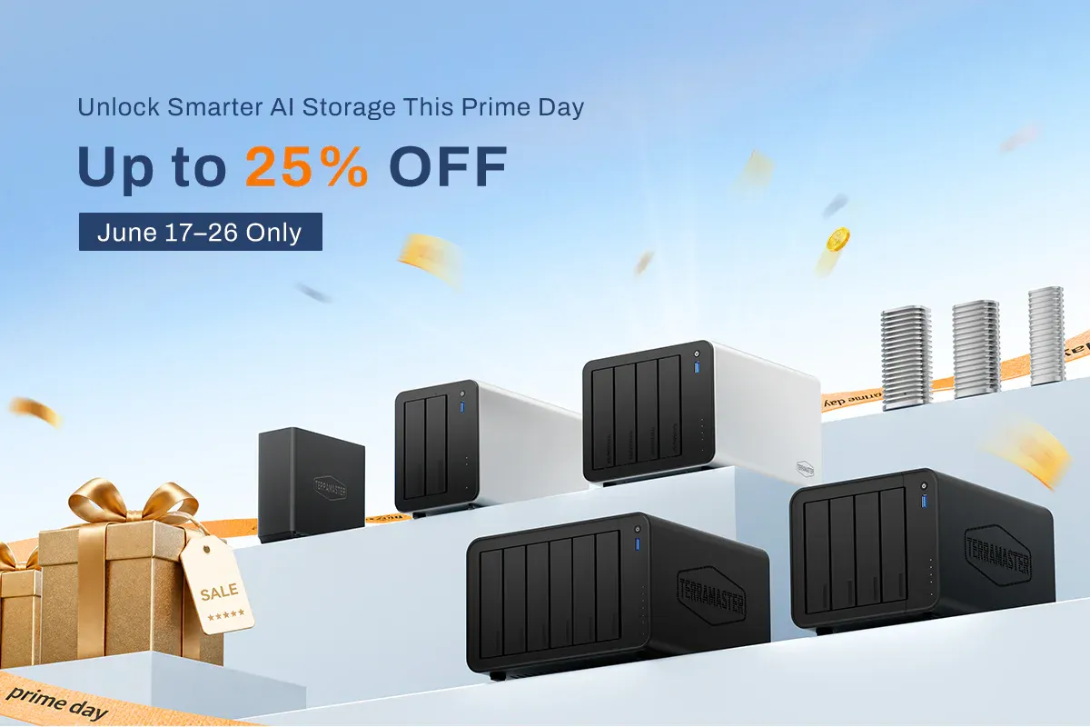 TerraMaster Prime Day 2026 Deals Offer Up to 35% Off 