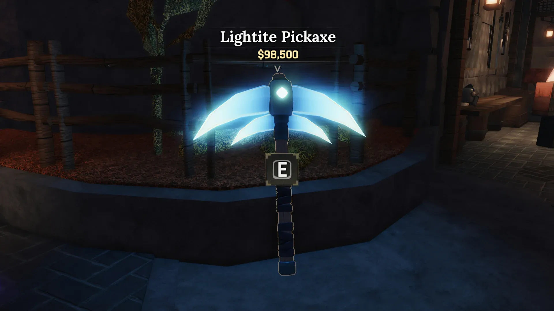 The Forge Lightite Pickaxe.webp